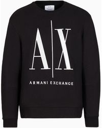 Armani Exchange - Sudadera Con Estampado - Lyst