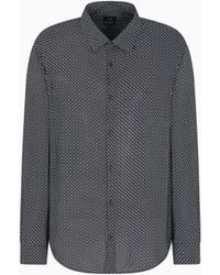 ARMANI EXCHANGE - Camicia Regular Fit - Lyst