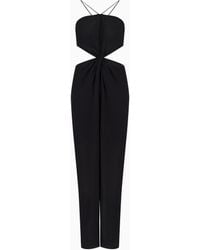 ARMANI EXCHANGE - Jumpsuit Mit Cut-Out - Lyst