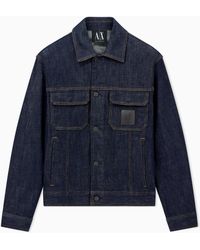 ARMANI EXCHANGE - Denim Jacket - Lyst
