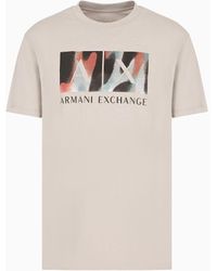 Armani Exchange - Regular Fit T-shirts - Lyst