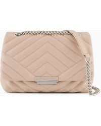 ARMANI EXCHANGE - Sac Bandoulière En Matière Matelassée Avec Détails En Métal - Lyst