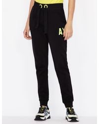 armani exchange joggers womens