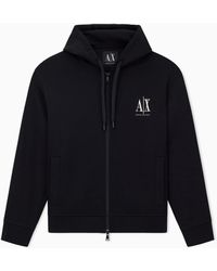 ARMANI EXCHANGE - Full-Zip Hoodie - Lyst