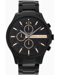 ARMANI EXCHANGE - Orologio A Tre Lancette Con Cinturino - Lyst