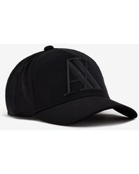 armani exchange black hat