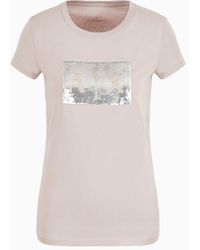 Armani Exchange - Cotton Slim Fit T-shirt - Lyst