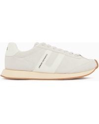 ARMANI EXCHANGE - Sneakers With Side Logo Band - Lyst