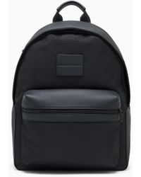 ARMANI EXCHANGE - Backpack With Coated Exterior - Lyst