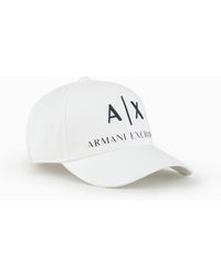 Armani Exchange - Cotton Baseball Cap - Lyst