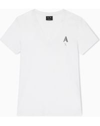 ARMANI EXCHANGE - Regular Fit T-Shirt - Lyst