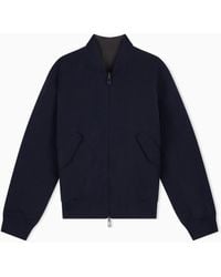 ARMANI EXCHANGE - Nylon Blouson Jacket - Lyst