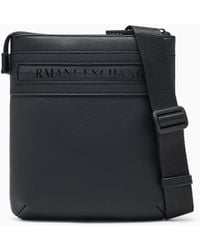 ARMANI EXCHANGE - Flat Crossbody Messenger Bag - Lyst