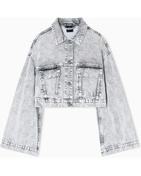 ARMANI EXCHANGE - Denim Jackets - Lyst