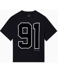 ARMANI EXCHANGE - Camisetas Relajadas - Lyst