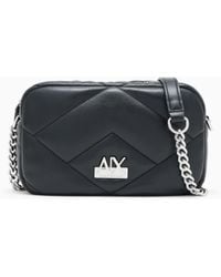 ARMANI EXCHANGE - Camera Case Messenger Bag With Outer Coating And Padding - Lyst