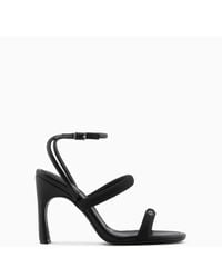 ARMANI EXCHANGE - Heeled Sandals With Straps - Lyst