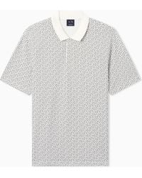 ARMANI EXCHANGE - Regular Fit Polo Shirt - Lyst