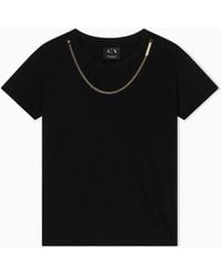 ARMANI EXCHANGE - Relaxed Fit T-Shirt - Lyst