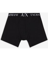 Armani Exchange - Armani Exchange - Stretch Cotton Trunk Briefs - Lyst