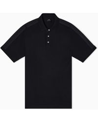 ARMANI EXCHANGE - Polo De Corte Regular Con Cinta En Contraste - Lyst