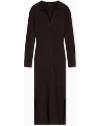 ARMANI EXCHANGE - Slim Fit Dress - Lyst