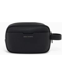 ARMANI EXCHANGE - Technical Fabric Washbags - Lyst