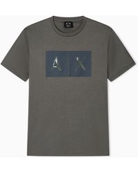 ARMANI EXCHANGE - Slim Fit T-Shirt Essential Cotton Jersey - Lyst