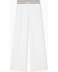 ARMANI EXCHANGE - Jogger Pants With Contrasting Trims - Lyst