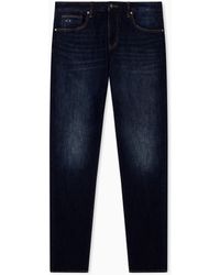 ARMANI EXCHANGE - Comfort Slim-Fit Five-Pocket Pants - Lyst