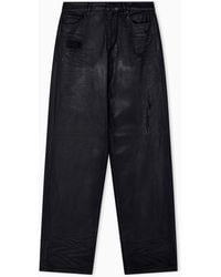 ARMANI EXCHANGE - Oversized Fit 5 Pockets Denim Pant - Lyst