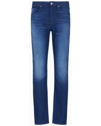 Armani Exchange - Jeans J14 Skinny Fit In Comfort Denim - Lyst