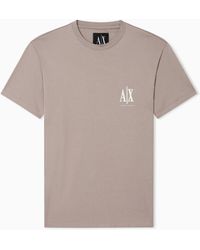 ARMANI EXCHANGE - Regular Fit T-Shirt Icon - Lyst