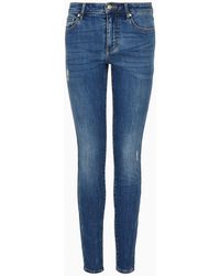 Armani Exchange - Jeans J01 Super Skinny Fit - Lyst