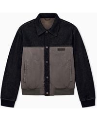 ARMANI EXCHANGE - Regular Fit Blouson Jacket - Lyst