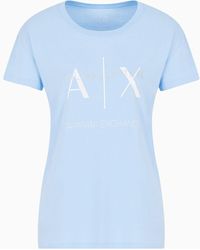 Armani Exchange - Relaxed Fit T-shirt In Asv Organic Cotton - Lyst