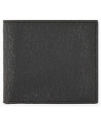 Armani Exchange - Armani Sustainability Values Bifold Wallet - Lyst