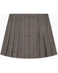 ARMANI EXCHANGE - Slim Fit Skirts - Lyst