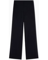 ARMANI EXCHANGE - Slim Fit Trousers Viscose - Lyst