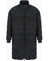 ARMANI EXCHANGE - Giaccone Trapuntato Con Max Tasche - Lyst