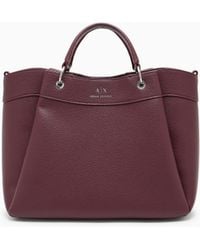 ARMANI EXCHANGE - Large Handbag With Degradè Shoulder Strap - Lyst