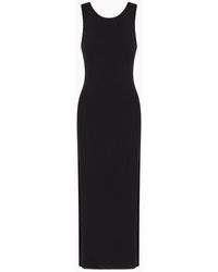 Armani Exchange - Long Dress - Lyst