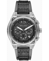 ARMANI EXCHANGE - Orologio Cronografo Grigio - Lyst