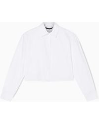 ARMANI EXCHANGE - Organic Cotton Poplin Shirt - Lyst