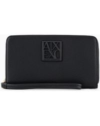 ARMANI EXCHANGE - Bi-Fold Wallet With Logo - Lyst