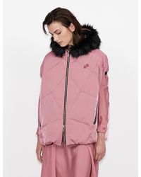 Armani Exchange Blouson Jacket - Pink