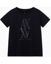 ARMANI EXCHANGE - Camisetas Relajadas - Lyst
