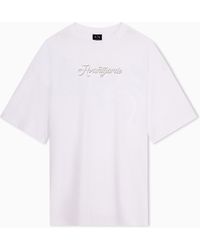 ARMANI EXCHANGE - Oversized Fit T-Shirt - Lyst