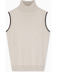 ARMANI EXCHANGE - Slim Fit Knit Top - Lyst