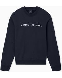 ARMANI EXCHANGE - Regular Fit Polo Shirt With Zip And Contrasting Bands - Lyst